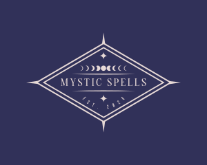 Sorcery - Spiritual Celestial Moon logo design