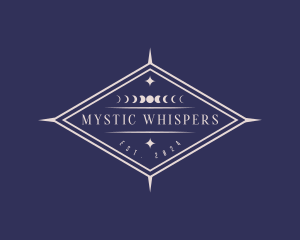 Occult - Spiritual Celestial Moon logo design