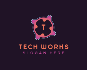 Tech Software App logo design