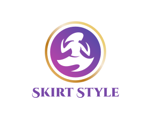 Woman Dress Fashion logo design