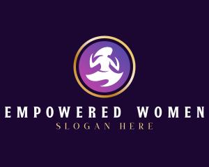 Woman Dress Fashion logo design