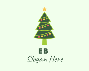 Holiday Christmas Tree Logo