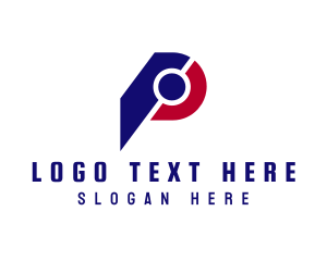 Media - Industrial Technology Company Letter P logo design