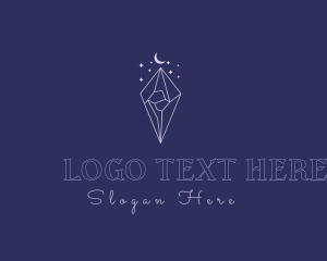 Elegant Fashion Jewelry Logo