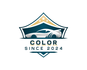Sports Car Badge Logo