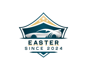 Vehicle - Sports Car Badge logo design