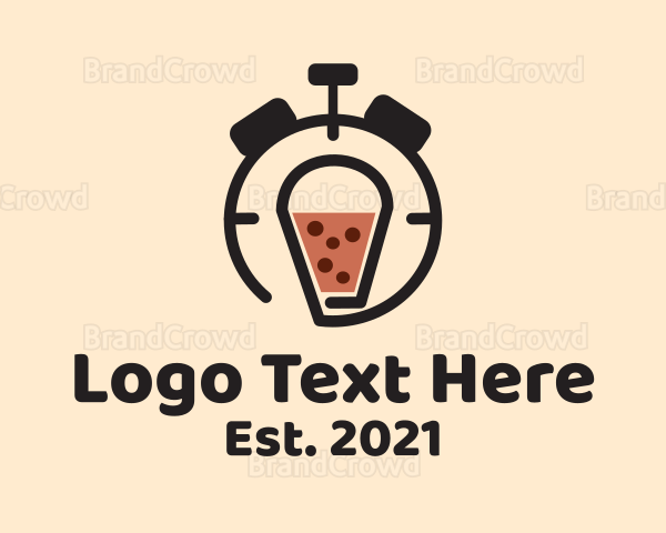 Boba Tea Timer Logo