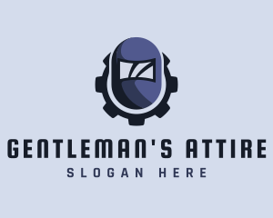 Industrial Welding Helmet logo design