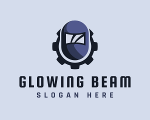 Industrial Welding Helmet logo design