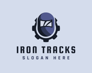 Industrial Welding Helmet logo design