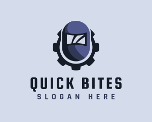 Industrial Welding Helmet logo design