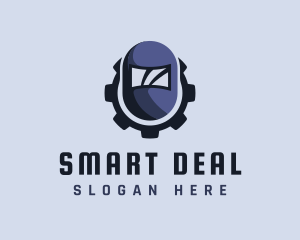 Industrial Welding Helmet logo design