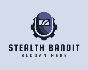 Industrial Welding Helmet logo design