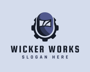 Industrial Welding Helmet logo design