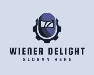 Industrial Welding Helmet logo design