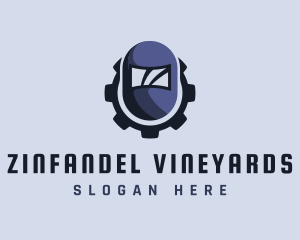 Industrial Welding Helmet logo design