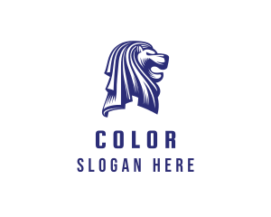 Tourism - Modern Asian Merlion logo design
