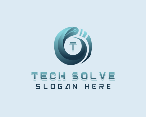 Cyber Tech Programming logo design