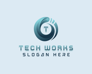 Cyber Tech Programming logo design