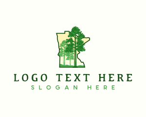 Outdoor - Minnesota Norway Pine logo design