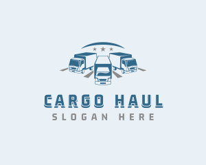 Cargo Trucking Transportation logo design