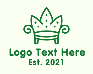 Fixture - Starry Crown Armchair logo design