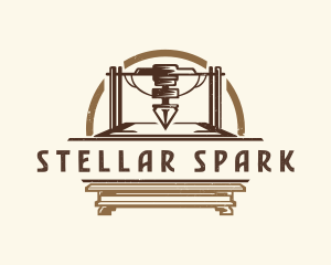 Industrial Laser Engraver logo design