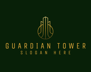 Luxury Tower Hotel logo design