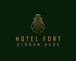 Luxury Tower Hotel logo design