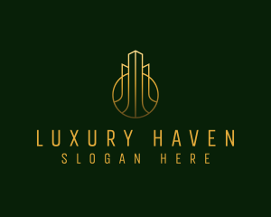 Luxury Tower Hotel logo design