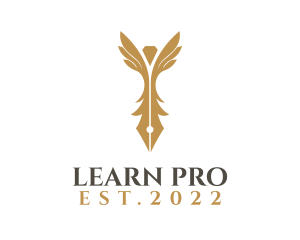 Teach - Law Firm Quill logo design