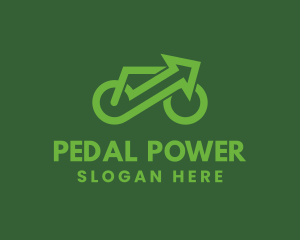 Electric Bike Arrow logo design