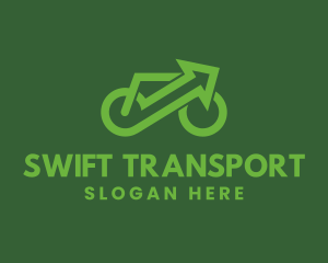 Transporation - Electric Bike Arrow logo design