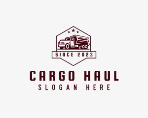 Logistics Transportation Truck logo design