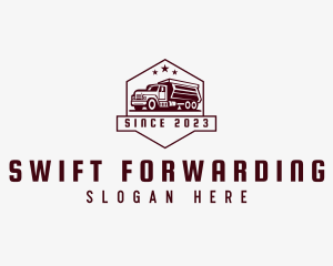 Logistics Transportation Truck logo design