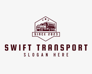 Logistics Transportation Truck logo design