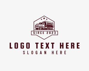 Trucking - Logistics Transportation Truck logo design