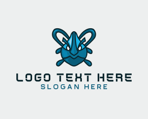 Interactive - Monster Head Tech logo design