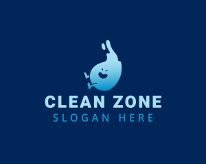 Sanitary - Sanitary Water Droplet logo design