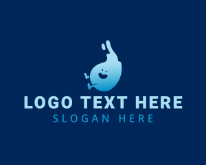 Sanitary - Sanitary Water Droplet logo design