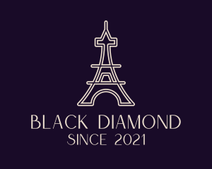 Eiffel Tower Landmark logo design