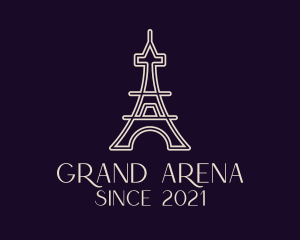 Eiffel Tower Landmark logo design