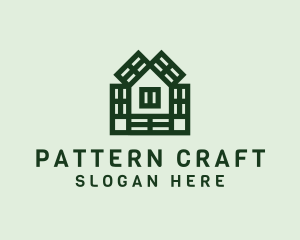 House Tile Pattern  logo design