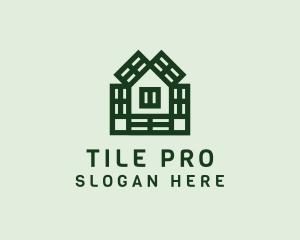 Tiler - House Tile Pattern logo design