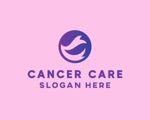 Cancer - Ribbon Health Advocacy logo design