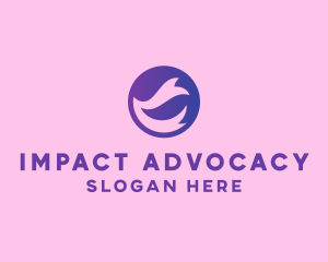 Advocacy - Ribbon Health Advocacy logo design