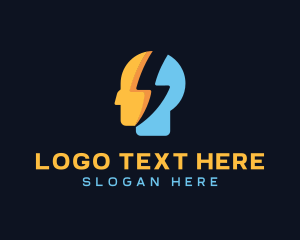 Electric - Electrical Power Head logo design