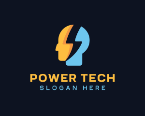 Electrical Power Head logo design