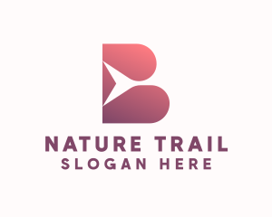 Trail - Generic Logistics Letter B logo design