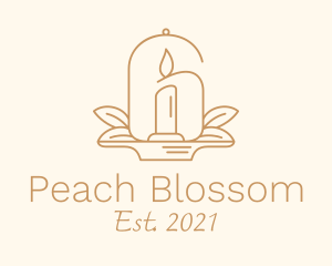 Bell Jar Candle Decor logo design